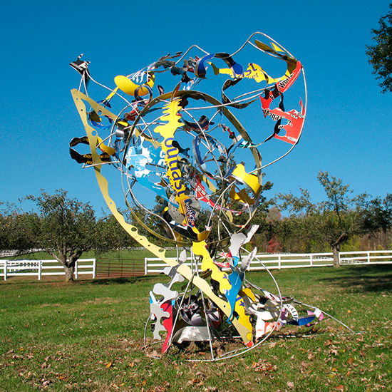 Galleon sculpture